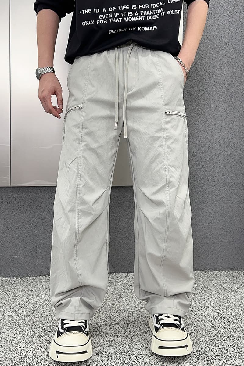 Sage Zip-Pocket Cargo Pants